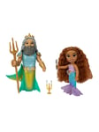 Little Mermaid - Live Action - 15cm Petite Ariel And Triton Set