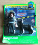 FIGURINE NEUF SOUS BLISTER PLAYMOBIL LEO LE POLICIER D'ELITE ET SON CHIEN