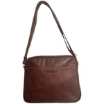 Sac bandoulière Arthur & Aston  Besace Adam en cuir Arthur et Aston Ref 58820 Marr