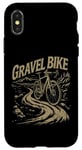 Coque pour iPhone X/XS Faites Du Gravelbike Sur Le Gravel