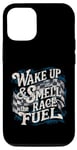 iPhone 15 Wake Up & Smell the Race Fuel Men's Racing Wake-Up Call Case