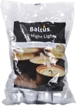 Baltus Unscented Wax Night Lights Tealights Candles 8 Hour Burn Time Pack of 50