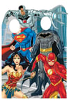 Justice League Cardboard Stand-In Animated Cardboard Cutout Child Size Stand-In