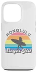 Coque pour iPhone 13 Pro Honolulu Surfer Girl Hawaii Hawaii Surf Beach Cute