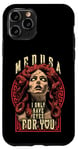 iPhone 11 Pro Valentine's Day Medusa Woman I Only Have Eyes For You Heart Case