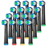 AnjoCare Replacement Brush Heads for Oral B, 16 Pack Toothbrush Replacement Heads for Oral B Braun, Toothbrush Heads for Oral B Pro1000/3000/5000/7000