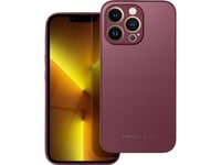 Roar Futerał Roar Matte Glass Case - Do Iphone Xr Bordowy