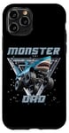 iPhone 11 Pro Shark Monster Truck Dad Monster Truck Are My Jam Truck Lover Case