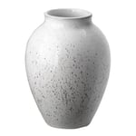 Knabstrup Keramik - Vase 12,5 cm hvit/grå