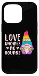 Coque pour iPhone 13 Pro Gnome, Pansexual LGBT Pride, Pan Colors