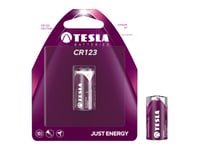 Tesla Batteri Cr123 3V Lithium 1-Pak - 2293114