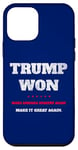 iPhone 12 mini Trump Won - Make America Healthy Again, Make it Great. Case