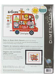 Dimensions D70-75534 Kit Point de Croix : La Naissance d'enregistrement : Baby on Board, différents, One, Coloris Assortis, Un