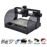 ZQALOVE Desktop Laser Engraving Machine CNC 3018 ProBM Wood CNC Router DIY Hobby Laser Engraver V3 GRBL Laser Printer CNC Cutting Tool (Color : Add 1000mW Laser)