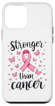 Coque pour iPhone 12 mini Plus fort que la sensibilisation aux survivants du cancer