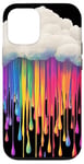 iPhone 12/12 Pro Colorful Rain Cloud Artwork For Joyful Nature Lovers Case