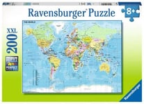 Ravensburger Pussel 200 XXL bitar - Map Of The World