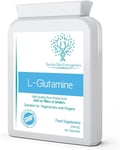 L-Glutamine 500mg 90 Capsules - Pure Amino Acid with no fillers or Binders - Su