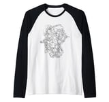 Teenage Mutant Ninja Turtles Shinobis Manche Raglan