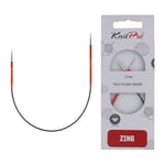 KnitPro Zing Circular Needle 25cm 2.75mm - 3pcs, Red