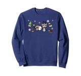 Monster Hunter Rise: Sunbreak Palamute＆Palico Christmas (B) Sweatshirt