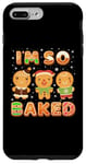 Coque pour iPhone 7 Plus/8 Plus Biscuits amusants de Noël I'm So Baked Gingerbread Man