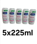 Sanex Zero % Sensitive Skin Shower Gel - 5x225ml