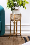 Lightweight Cane Plant Stand