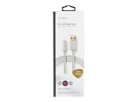 Nedis Usb-Kabel | Usb 2.0 | Apple Lightning 8 Pins | Usb-A Hann | 480 Mbps | Forgylt | 2,00M | Runde | Flettet / Nylon | Aluminium | Emballasje