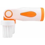 Piscine Brosse Portable Algues Remover Scrubber de Mur Outil de Nettoyage pour Piscine, Orange, 1Pcs,Fontainebleau