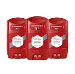 Old Spice Stick Deodorant Antiperspirant Oasis Citron All Range 50ml 3-Pack