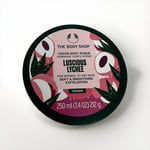 The Body Shop Limited Edition Luscious Lychee 250ml Cream Body Scrub