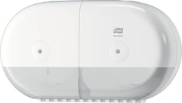 Tork T9 SmartOne Twin Dispenser Toiletpapir, Hvid