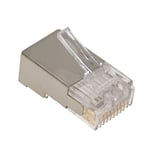 RJ45 STP plugg Cat.6, 1stk