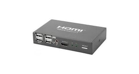 Commutateur kvm 2 ports (usb + hdmi + jack)