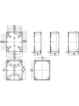 Schneider Electric Abs ind box 241x192x87 lo tr