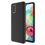 Matte Tough Rear Case for Samsung Galaxy A71 - Black