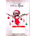 Simon Elvin With Love Nan Banner Christmas Card (Pack of 6)