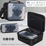 Étui De Tran Rigide Pour Nintendo Switch Oled,Thème Tears Of The Kingdom,Coque De Stockage,Sac Initié - Type 2 In 1 Bag F