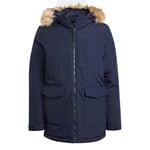 adidas Homme PAVERIC FUR PARKA, Legend Ink, M