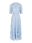 Sophie S Voile Dress - Light Blue