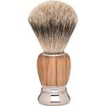 ERBE Shaving Shop Parranajosivellin Premium Milano partasuti hopea kärki Oliivipuu 1 Stk. (150,63 € / 1 Kpl)