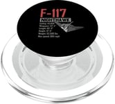 American Aircraft Stealth Bomber F117 Nighthawk PopSockets PopGrip for MagSafe