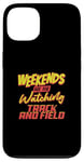 Coque pour iPhone 13 Track & Field Athlète Triple Jump Pole Vault Track and Field