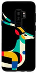 Coque pour Galaxy S9+ Minimalisme géométrique Illustration moderne Gazelle Art