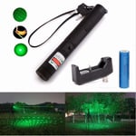 s179 532nm militaire 50mW 303 pointeur laser vert Lazer stylo brûlant faisceau 18650 Batterie + Chargeur Brûler match