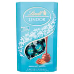 Lindt LINDOR Salted Caramel Chocolate Truffles Box - approx. 48 Balls, 600g - Perfect for Sharing and Gifting - Chocolate Balls with a Smooth Melting Filling