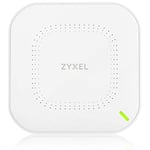 Zyxel Cloud WiFi6 AX1800 Wireless Access Point (802.11ax bi-bande), 1,77 Gb/s, Nebula app, Cloud ou autonome, PoE, Alimentation [NWA50AX]