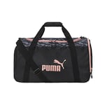PUMA Evercat Align Duffel Sac de Sport pour Femme, Camouflage Gris/Rosace, Taille Unique