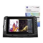 Lowrance Elite FS 9 with Active Imaging 3-in-1 Transducer + C-MAP REVEAL - Scandinavia Inland Paketdeal